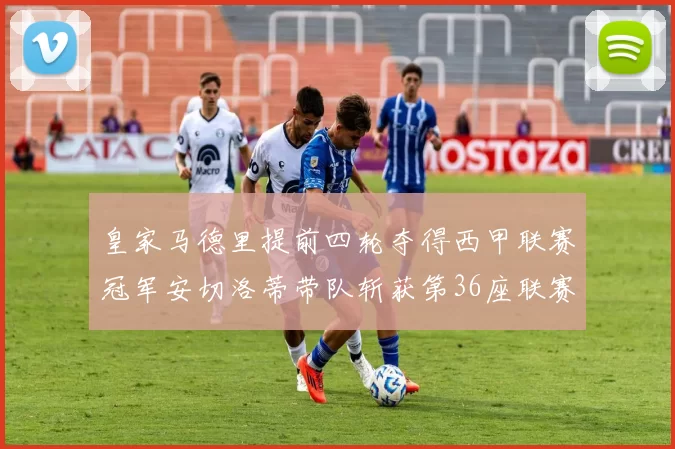 皇家马德里提前四轮夺得西甲联赛冠军安切洛蒂带队斩获第36座联赛奖杯