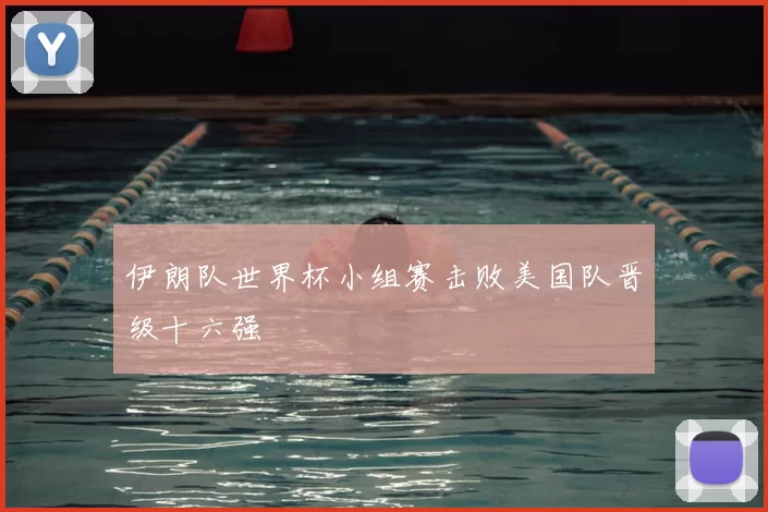 伊朗队世界杯小组赛击败美国队晋级十六强